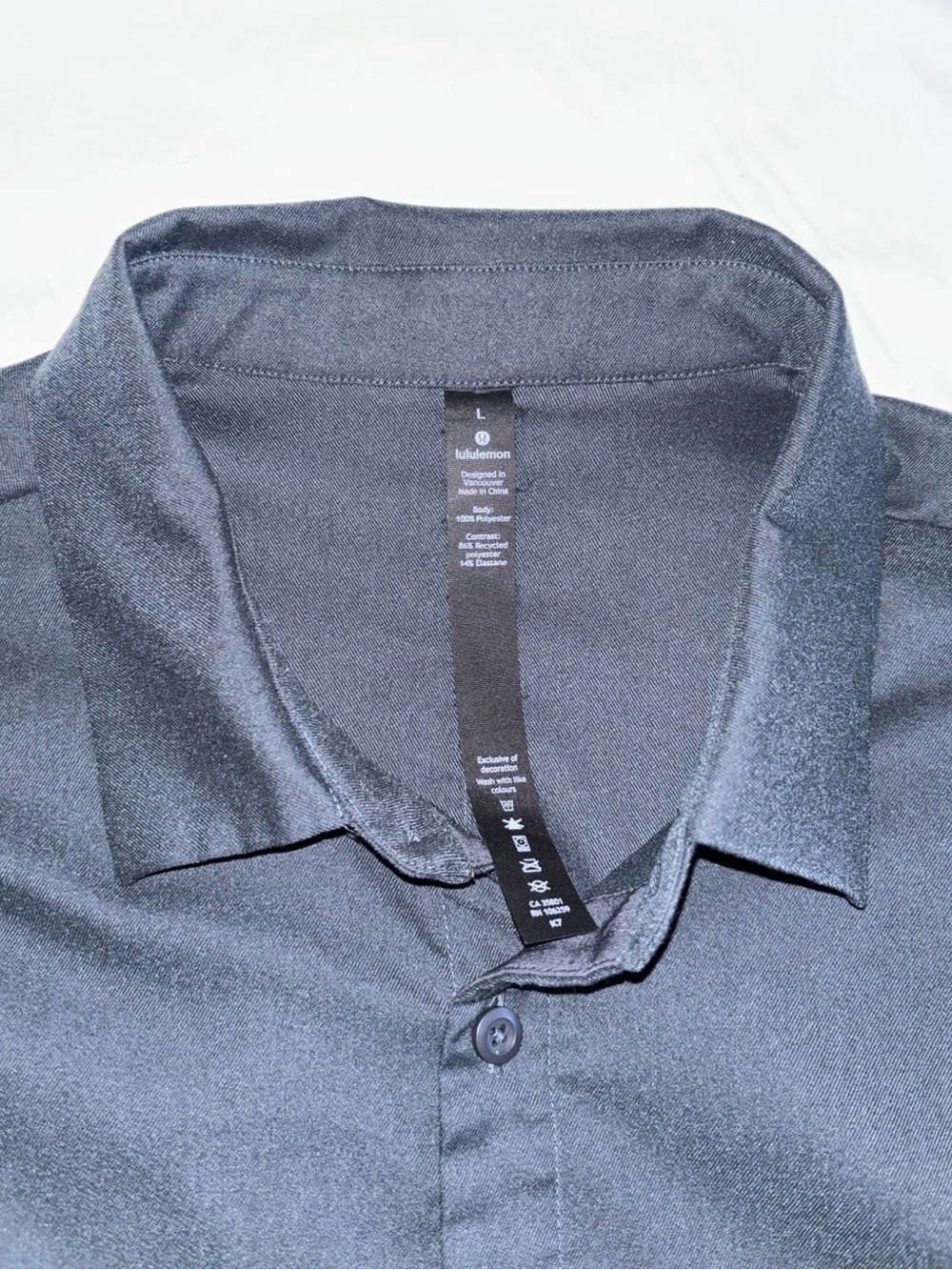 Lululemon Masons Peak Long Sleeve Shirt sz L - Picture 6 of 13